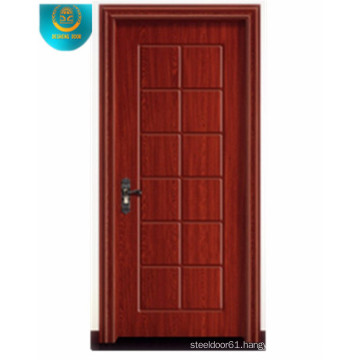 Modern Style Red Brown Colour MDF Door